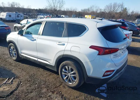 2019 Hyundai Santa Fe Se z USA, uszkodzony, nr VIN 5NMS2CAD5KH107683